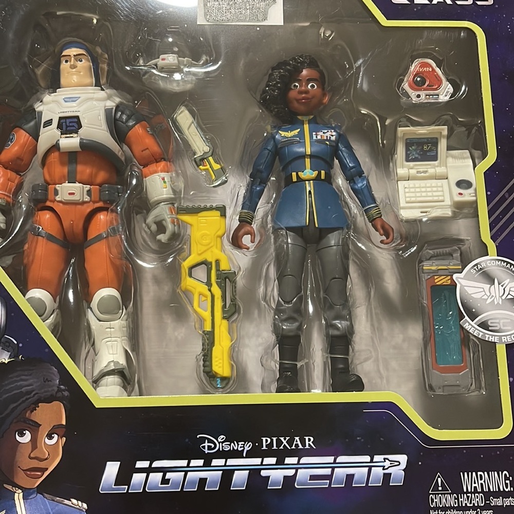 Disney Pixar Lightyear 2021 Alpha Class Buzz & Alisha Hawthorne Marvel Star Wars - Picture 6 of 6
